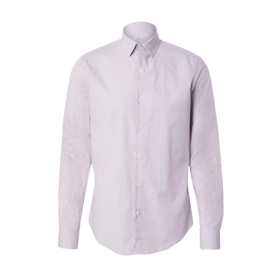 Calvin Klein Calvin Klein Overhemd roodviolet / wit -