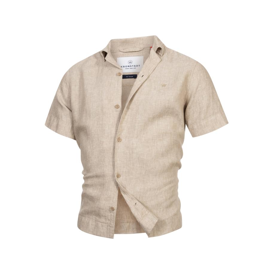 Kronstadt Kronstadt Overhemd Ayers greige -