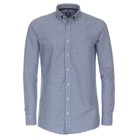 Redmond Casual Overhemd blauw, Ruit