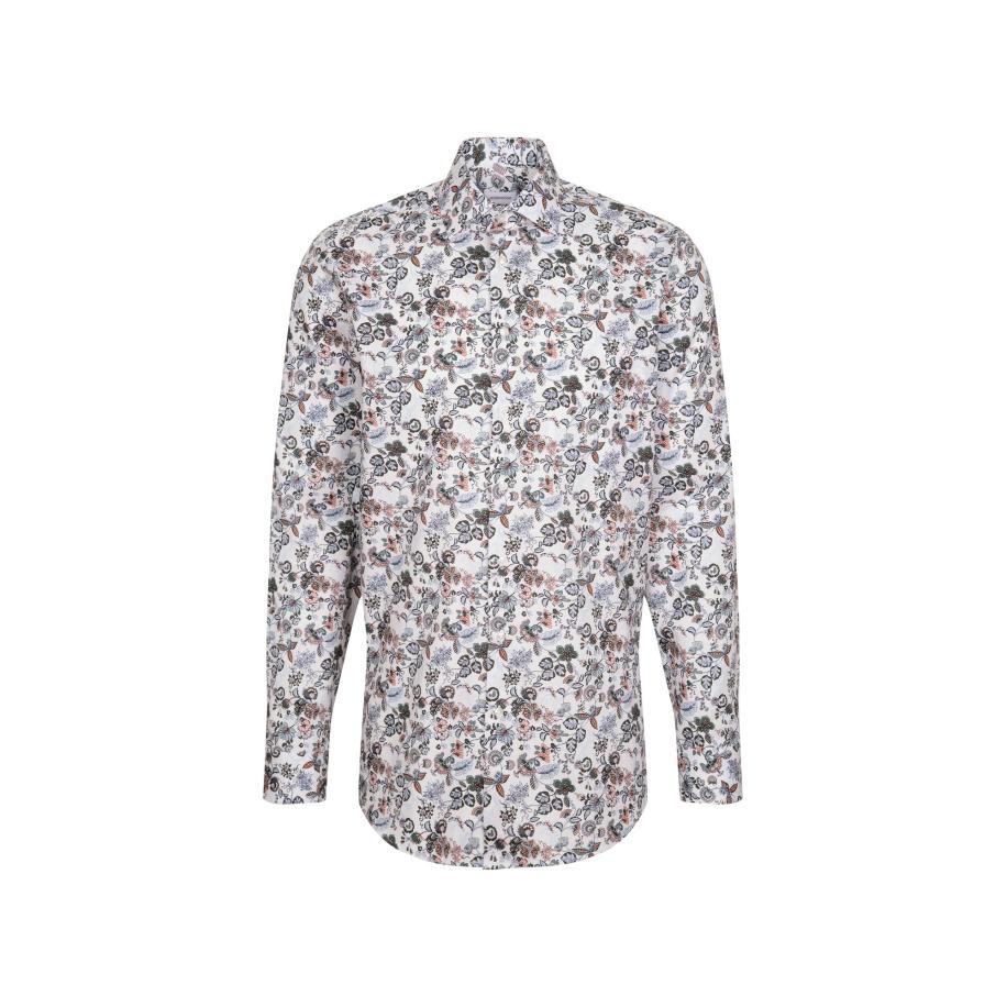 Seidensticker SEIDENSTICKER Zakelijk overhemd gemengde kleuren / mandarijn -