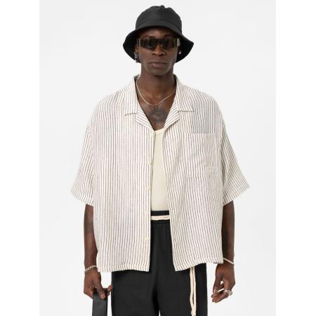 VAMOS CLO VAMOS CLO Overhemd lichtgrijs / wolwit