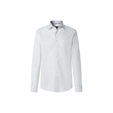 Hackett London Hackett London Overhemd navy / cognac / wit