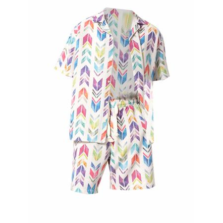 VAMOS CLO VAMOS CLO Overhemd Rhone gemengde kleuren / wit