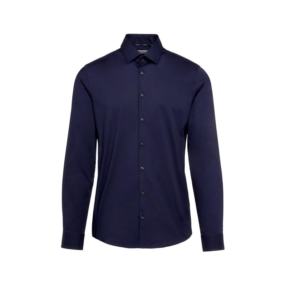 Calvin Klein Calvin Klein Overhemd donkerblauw -