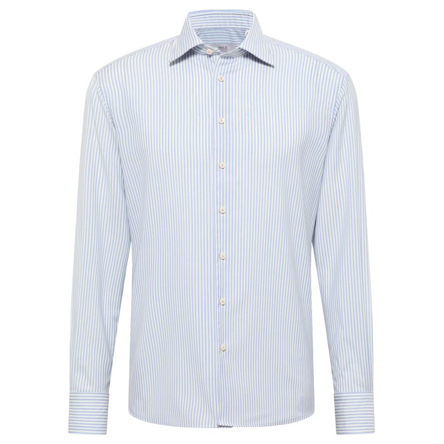 Eterna ETERNA Zakelijk overhemd Modern Fit blauw / wit -
