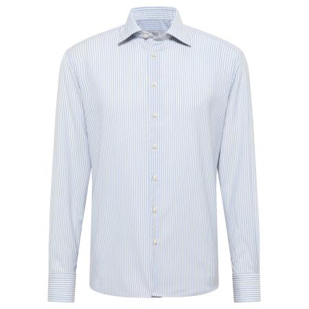 Eterna ETERNA Zakelijk overhemd Modern Fit blauw / wit
