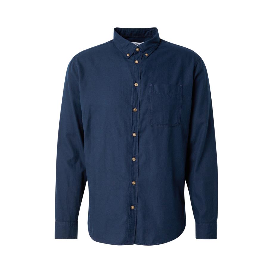 Hackett London Overhemd kaki / wit Groen