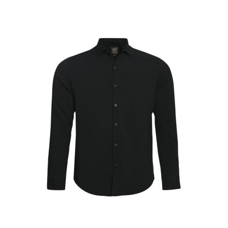 Campus Sutra Overhemd Manuel zwart