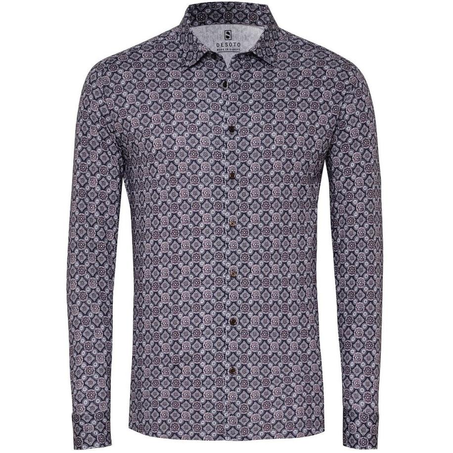 Desoto Jersey shirt, Motief Multicolor