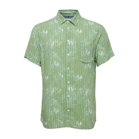 11 Project 11 Project Overhemd Barba groen / wit