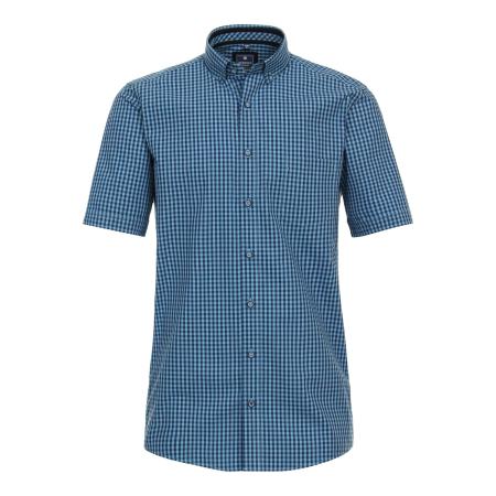 Redmond Overhemd Korte mouw blauw