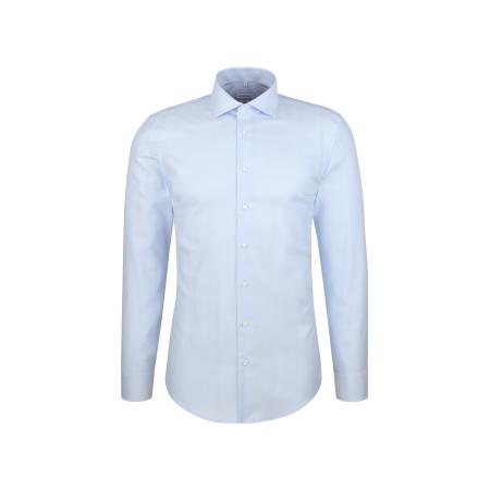 SEIDENSTICKER Zakelijk overhemd Schwarze Rose lichtblauw