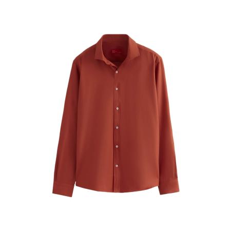 D’S Damat D’S Damat Overhemd oranjerood