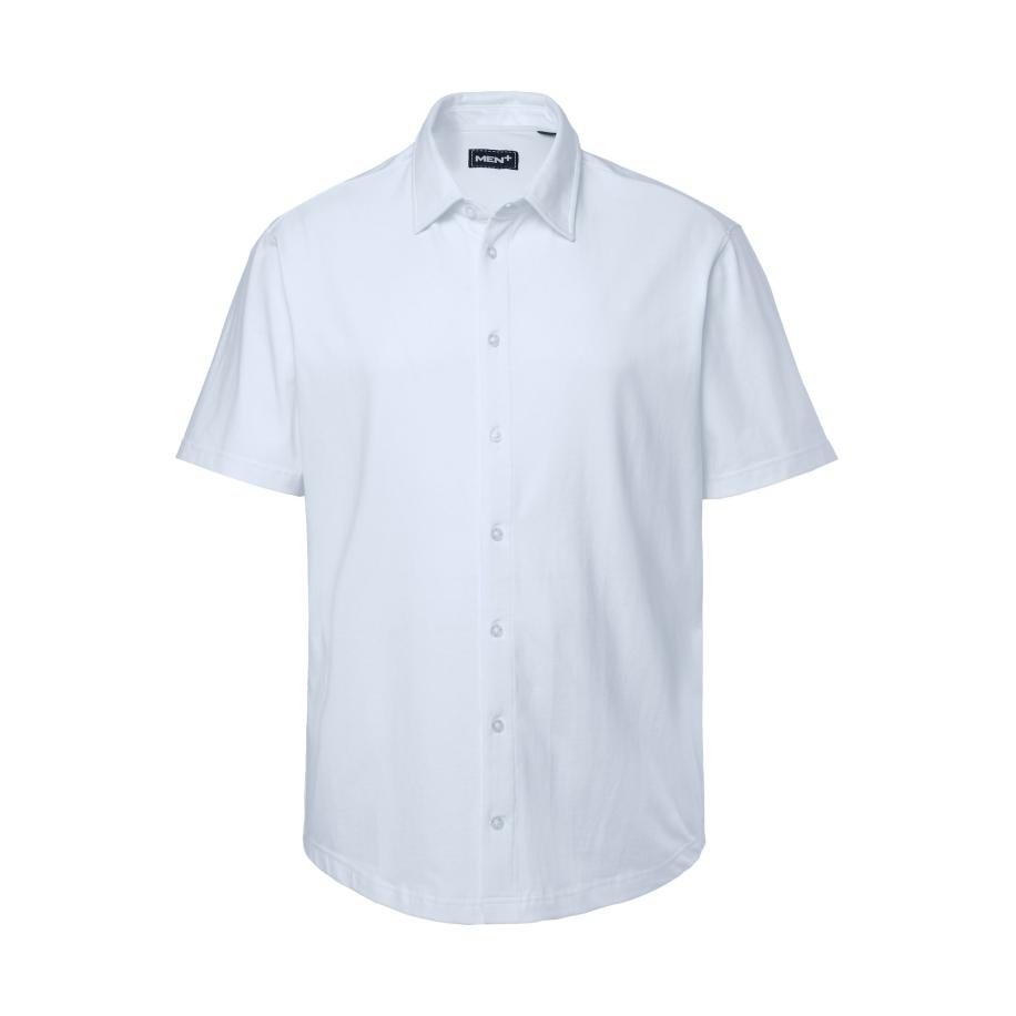 men plus Men Plus Overhemd lichtgrijs -