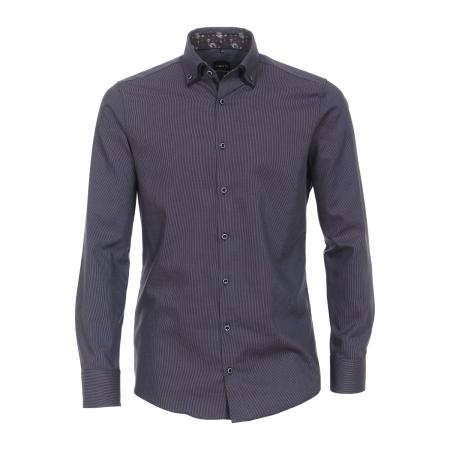 Venti Overhemd blauw, Faux-uni