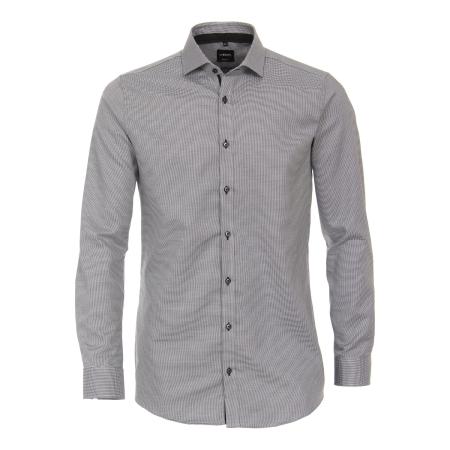 Venti Overhemd grijs, Pied De Poule