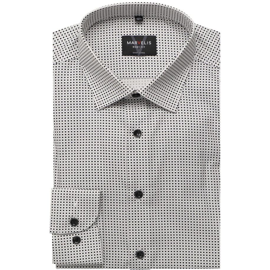 Marvelis Overhemd ML6 (vanaf 68 CM) zwart Zwart