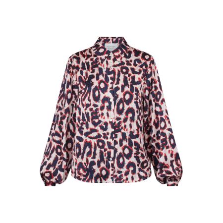 Sisters Point SISTERS POINT Blouse GADA crème / aubergine / rood