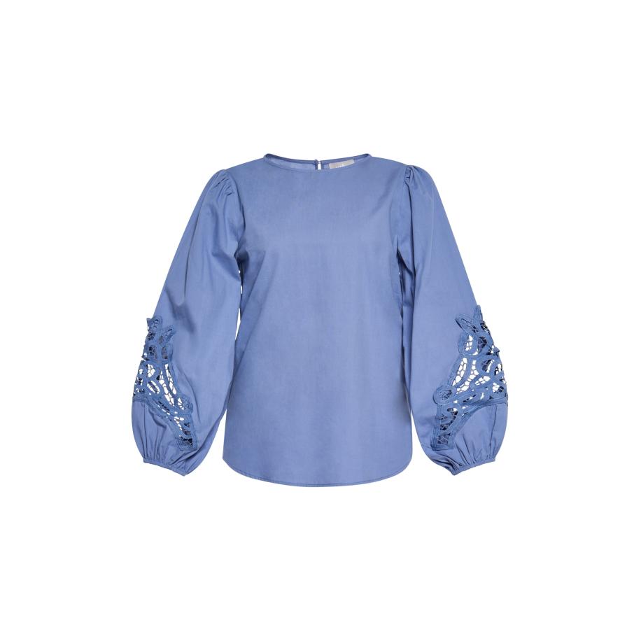 Usha Usha Blouse duifblauw -