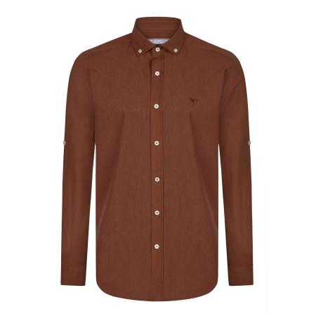 Felix Hardy Felix Hardy Overhemd brons