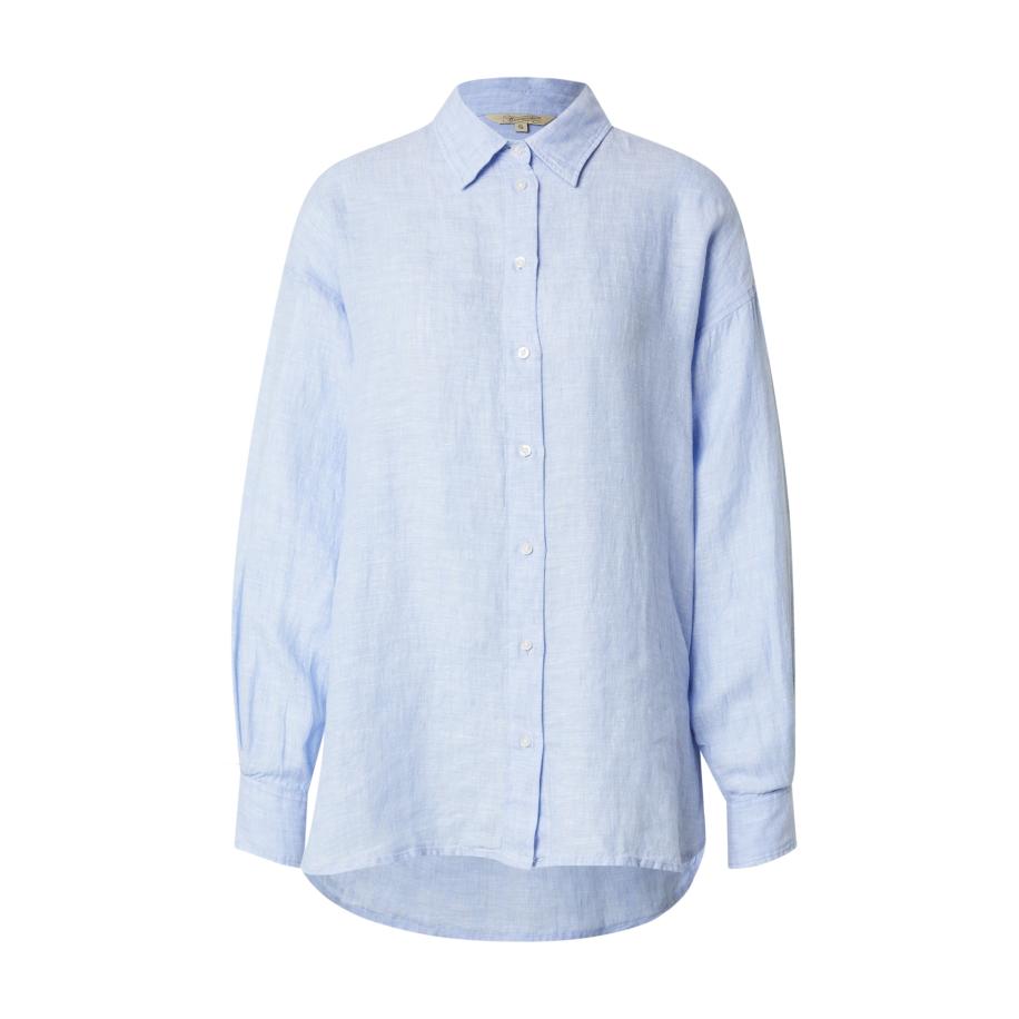 Herrlicher Herrlicher Blouse Amika hemelsblauw -