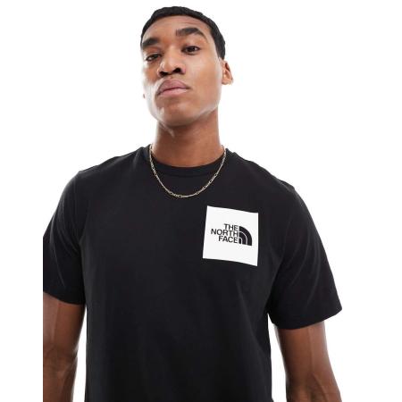 The North Face - Fine - T-shirt in zwart