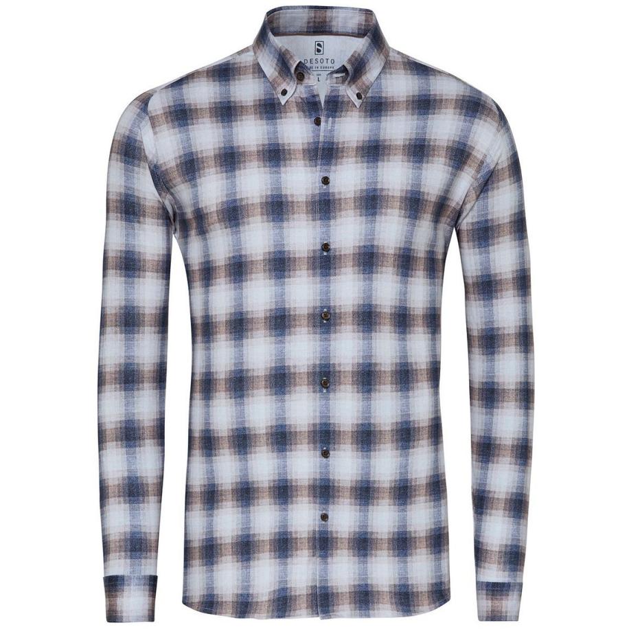 Desoto Overhemd Ruit Multicolour Multicolor