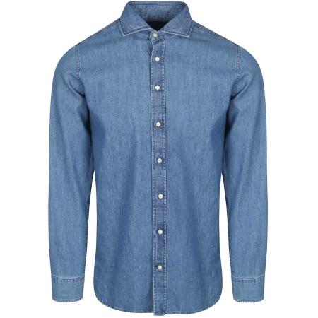 Steppin' Out Overhemd Chambray Blauw