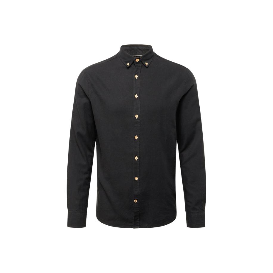 Kronstadt Kronstadt Overhemd Johan Diego zwart -
