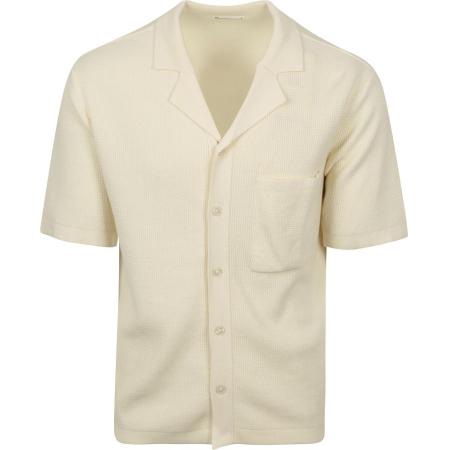 KnowledgeCotton Apparel Knitted Top Off White