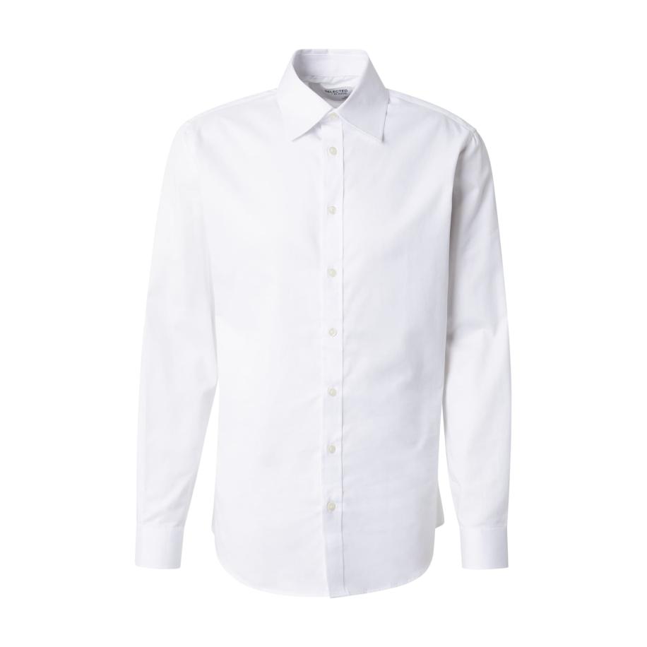 Selected SELECTED Overhemd SLHETHAN wit -