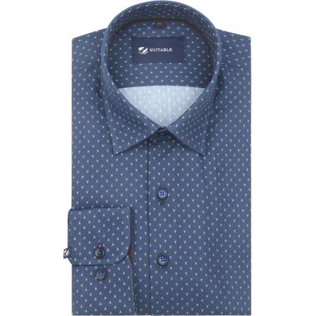 Suitable Overhemd Arrow Navy