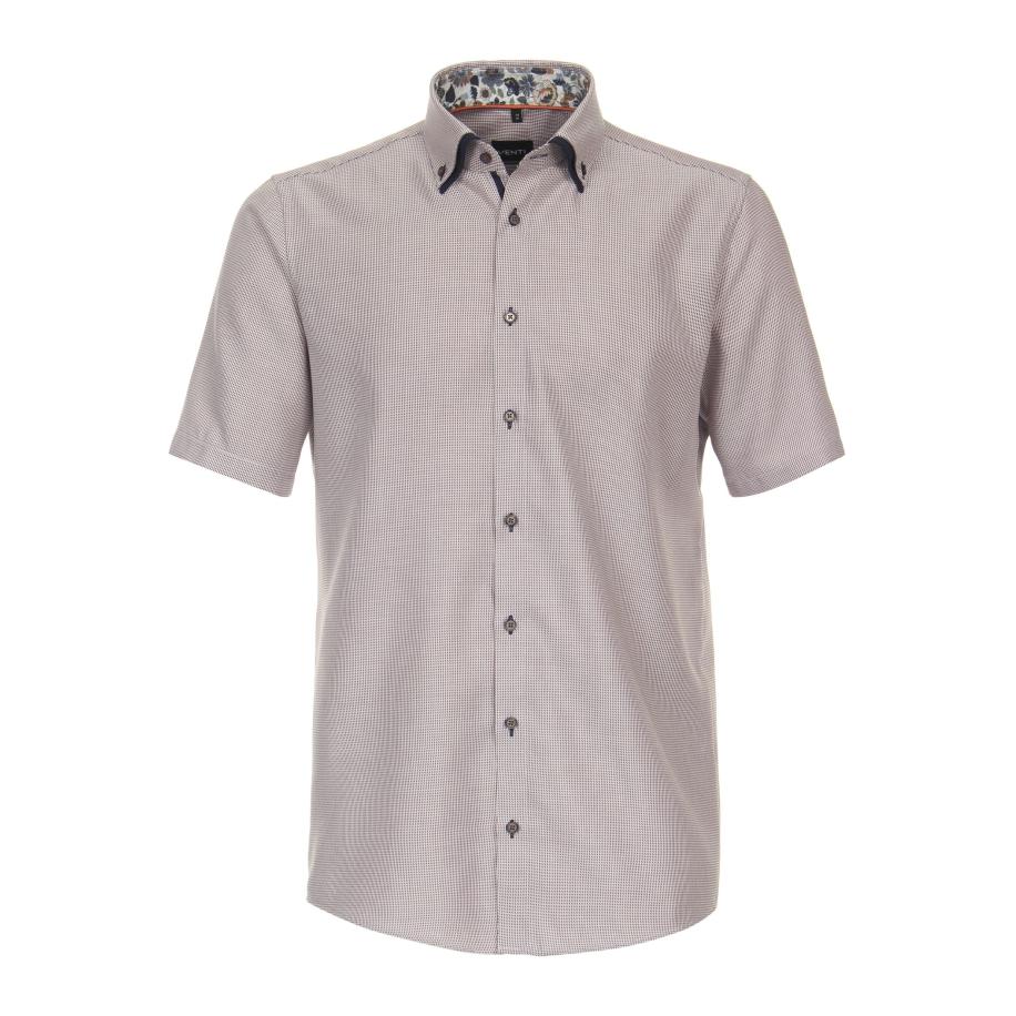 Venti Overhemd Korte mouw oranje Oranje