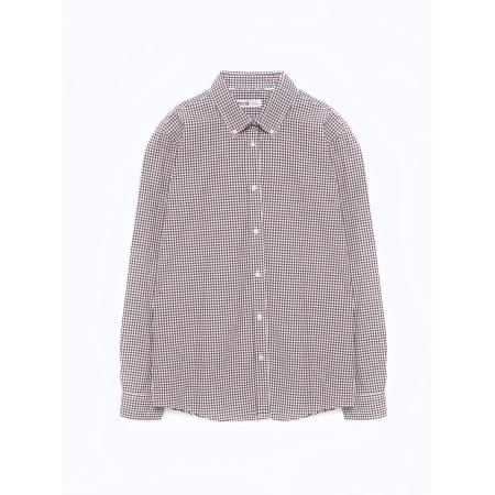 Big Star BIG STAR Overhemd donkerrood / wit