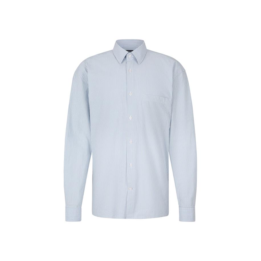 STRELLSON Overhemd Charlie lichtblauw / wit Blauw