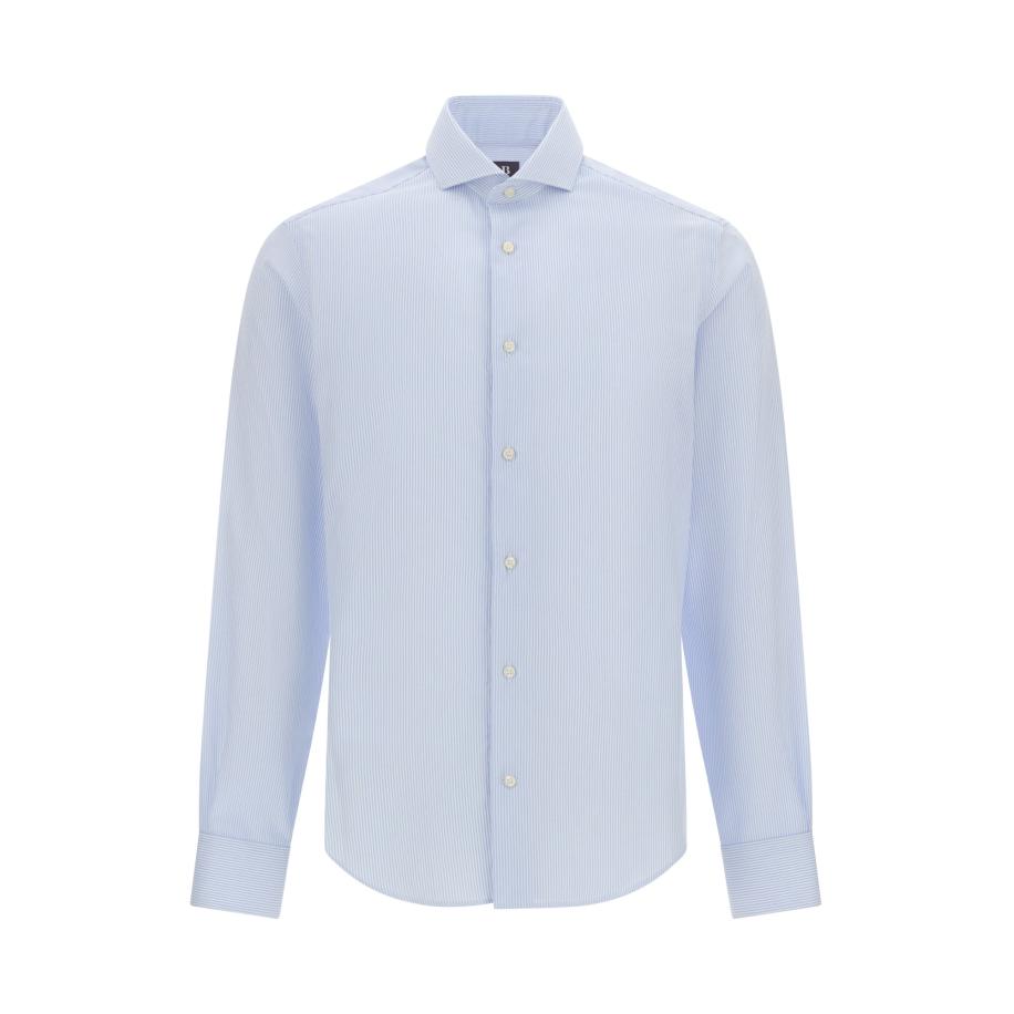 Boggi Milano Boggi Milano Overhemd lichtblauw -
