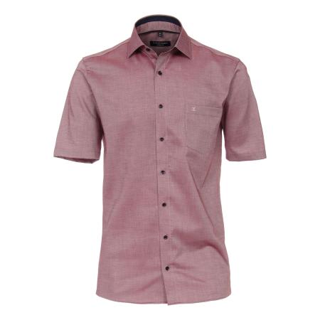 Casa Moda Overhemd Korte mouw rood