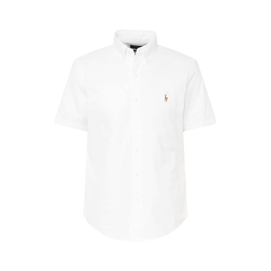 Polo Ralph Lauren Overhemd navy / bruin / wit Wit