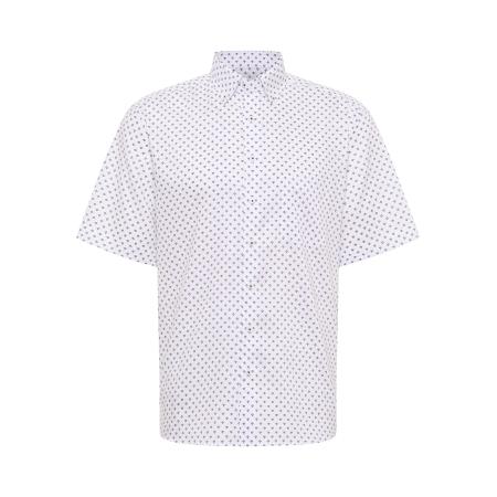 Eterna ETERNA Overhemd navy / royal blue/koningsblauw / wit