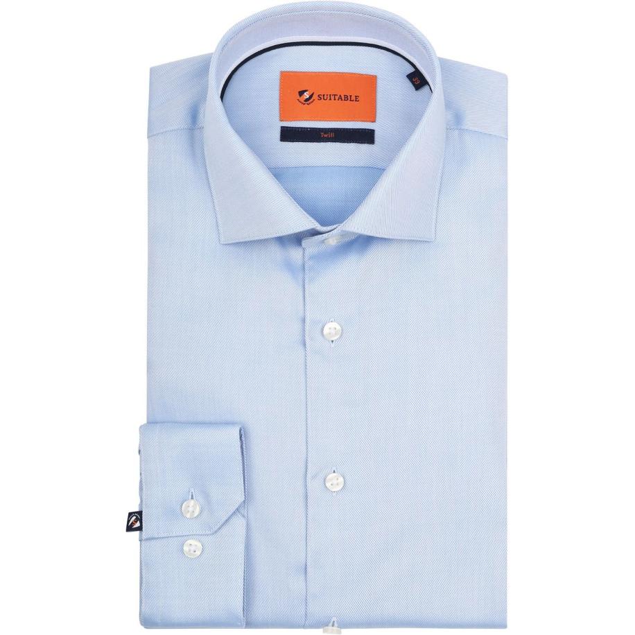 Suitable Overhemd Blauw DR-04 Blauw