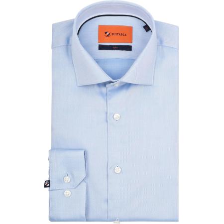 Suitable Overhemd Blauw DR-04