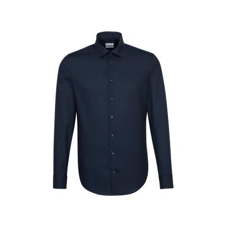 Seidensticker SEIDENSTICKER Overhemd nachtblauw