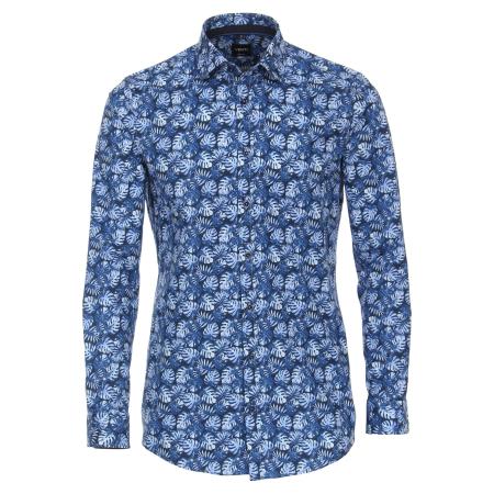 Venti Overhemd Extra kort (ML5) blauw