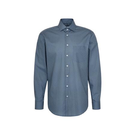 Seidensticker SEIDENSTICKER Zakelijk overhemd Schwarze Rose donkerblauw / petrol