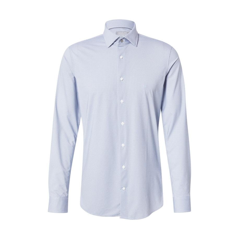 Michael Kors Michael Kors Overhemd DOBBY lichtblauw / wit -