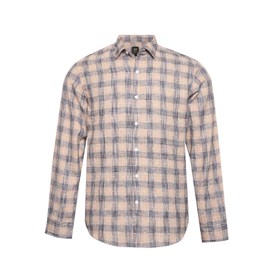 Campus Sutra Campus Sutra Overhemd Terrie marine / grijs / oudroze -