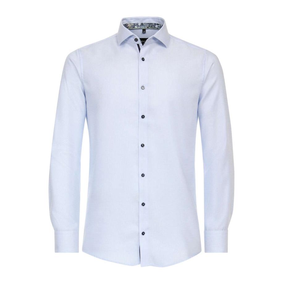 Venti Overhemd blauw, Faux-uni Blauw