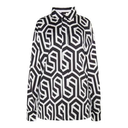 DreiMaster DreiMaster Klassik Blouse zwart / wit