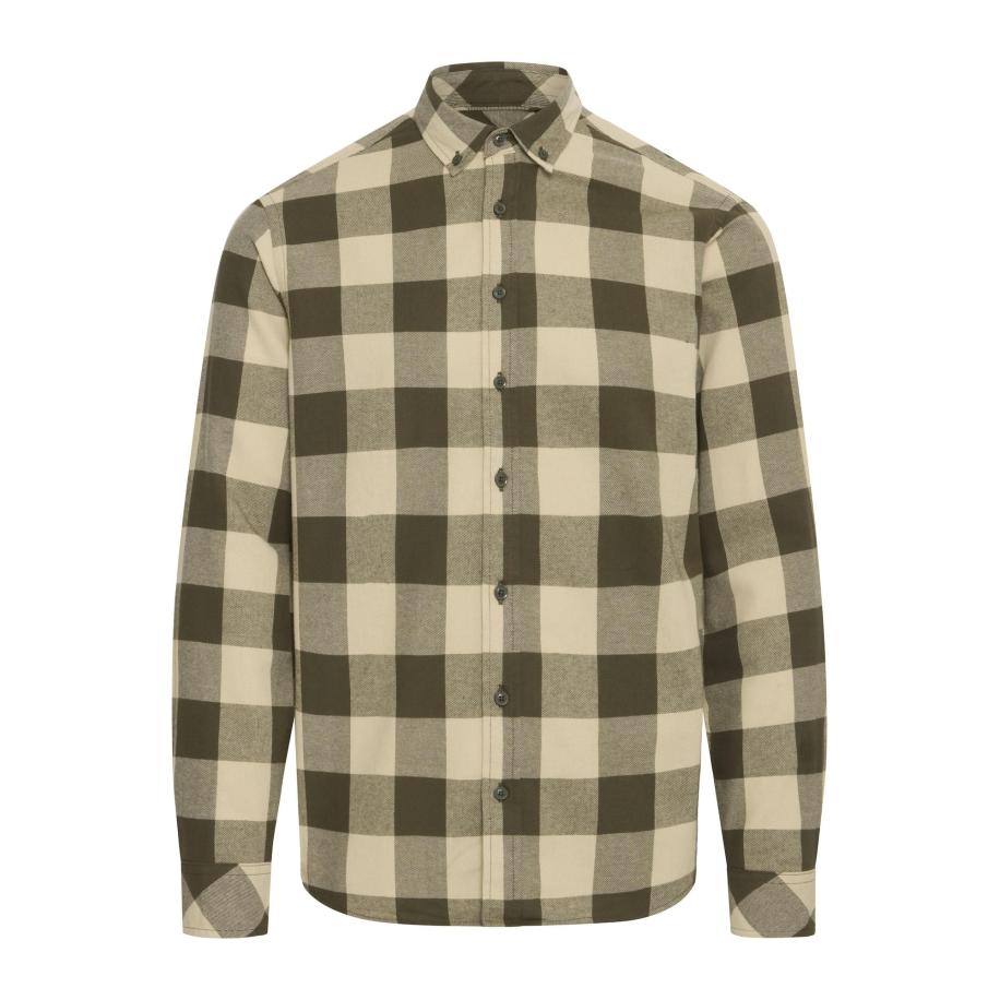 Blend BLEND Overhemd BHBUSTER crème / donkergroen -