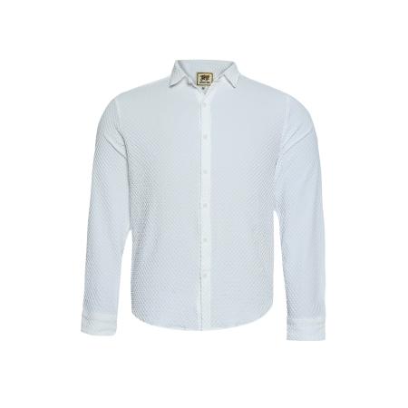 Campus Sutra Overhemd Dakota wit